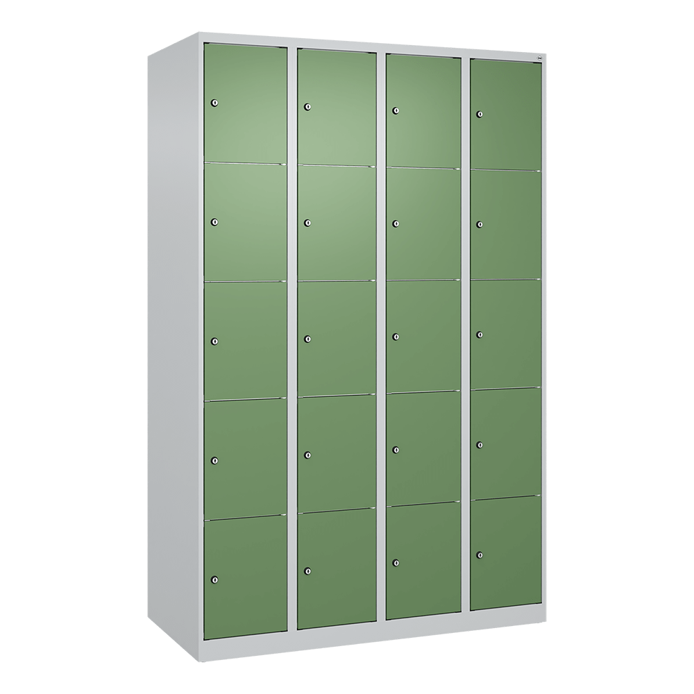 C+P Assembled box lockers, series Classic PLUS